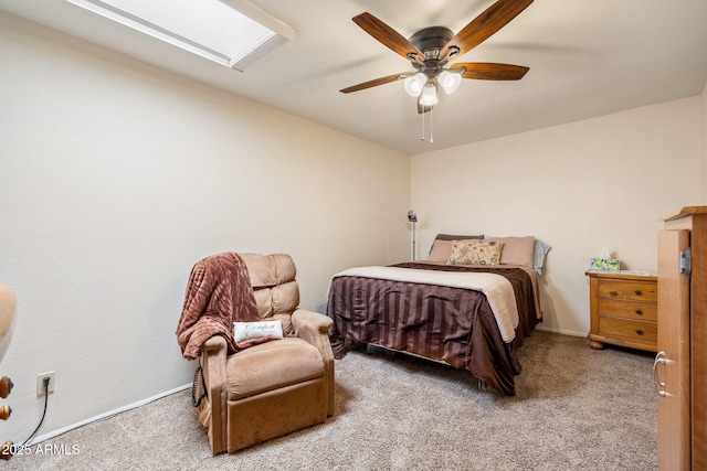 3384 Turkey Run, Overgaard, AZ 85933 - carpeted bedroom featuring ceiling fan and baseboards