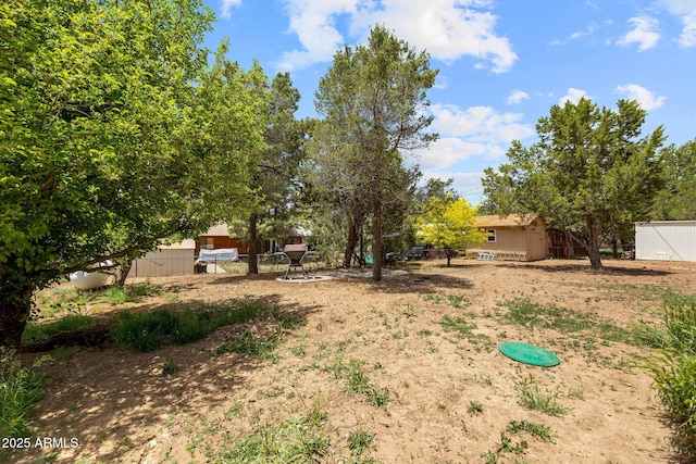 3384 Turkey Run, Overgaard, AZ 85933 - view of yard with an outdoor structure