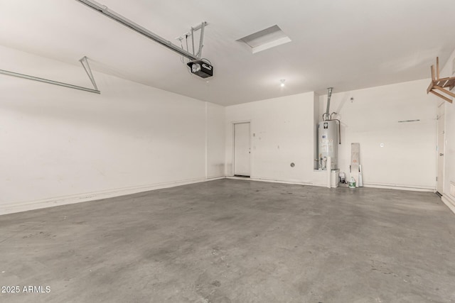 15429 W Ventura St, Surprise, AZ 85379 - garage featuring a garage door opener and water heater