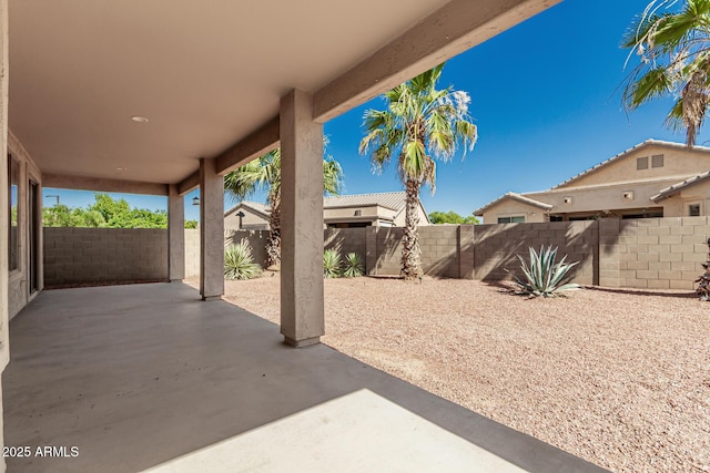 15429 W Ventura St, Surprise, AZ 85379 - fenced backyard featuring a patio area