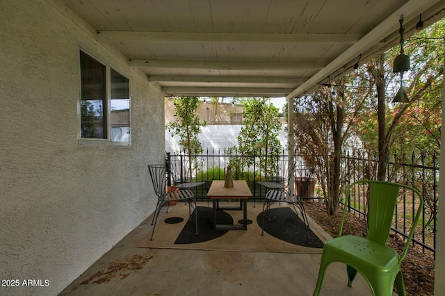 view of patio / terrace