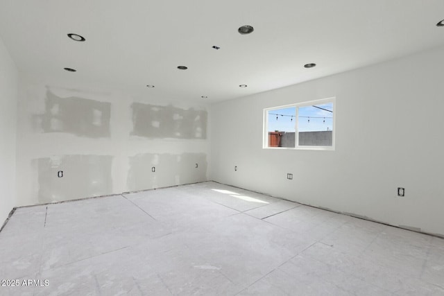 view of empty room