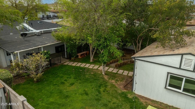 view of yard