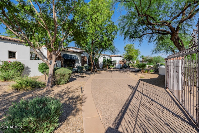 view of street