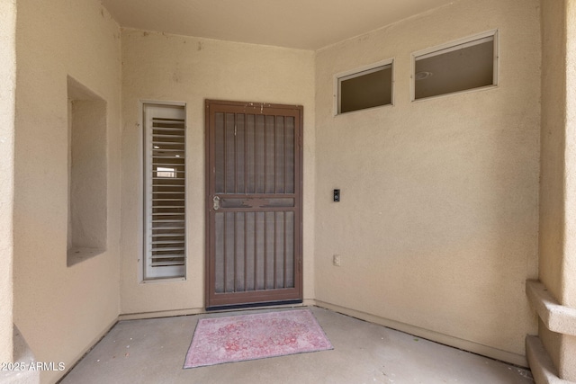 41627 N Cedar Chase Rd, Anthem, AZ 85086 - doorway to property with stucco siding