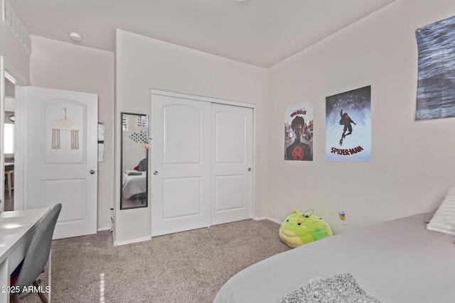 4741 E Fire Opal Ln, San Tan Valley, AZ 85143 - bedroom with carpet floors, a closet, and baseboards