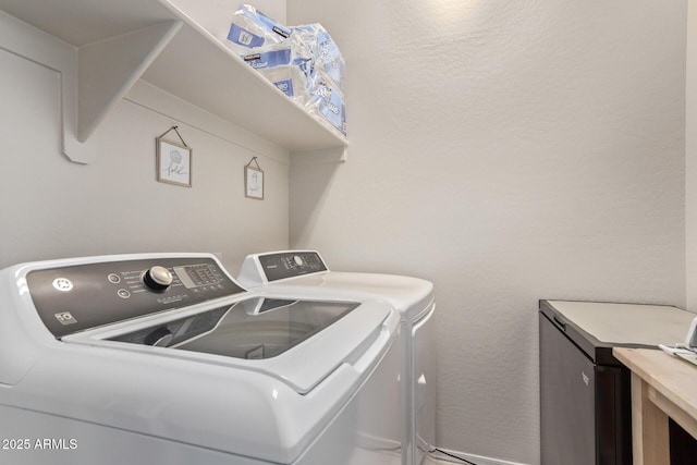 4741 E Fire Opal Ln, San Tan Valley, AZ 85143 - laundry room with washing machine and clothes dryer