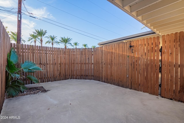 view of patio