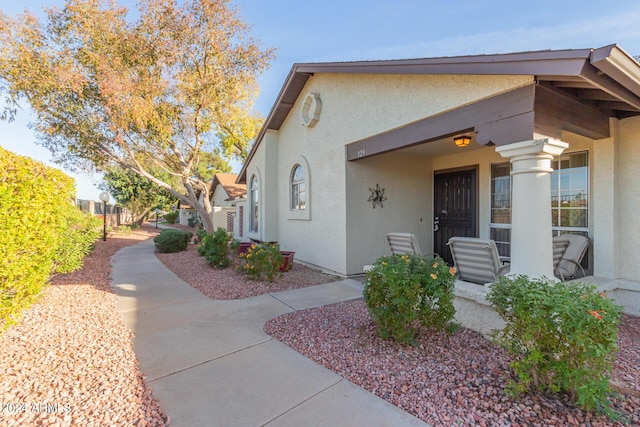 8140 N 107th Ave Unit 129, Peoria, AZ 85345 - view of home's exterior featuring stucco siding