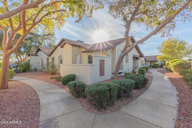 view of front of house