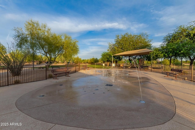 view of property's community