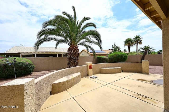 4081 N 156th Dr, Goodyear, AZ 85395 - view of patio / terrace with a fenced backyard