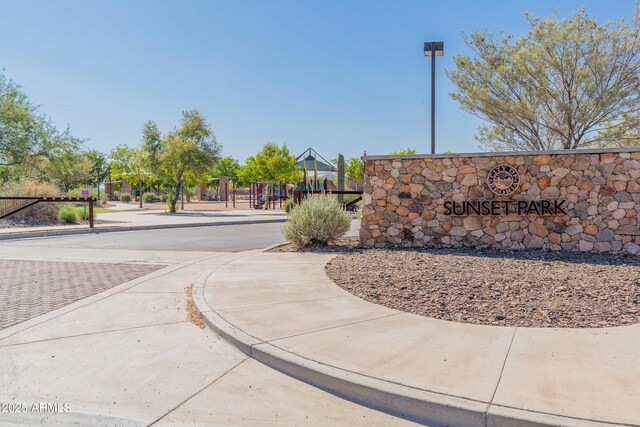 11875 W Lone Tree Trl, Peoria, AZ 85383 - view of road with sidewalks and curbs