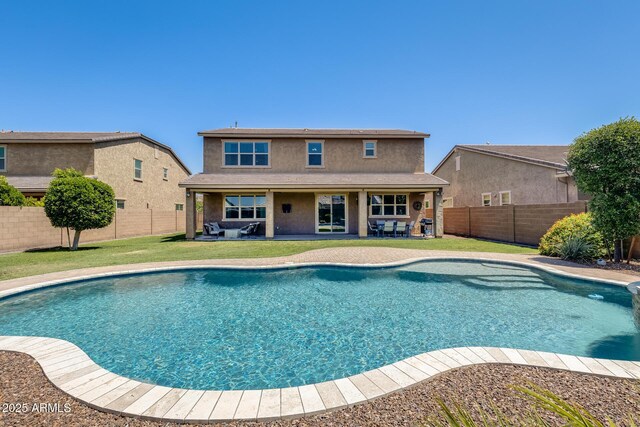 11875 W Lone Tree Trl, Peoria, AZ 85383 - view of swimming pool with a patio area
