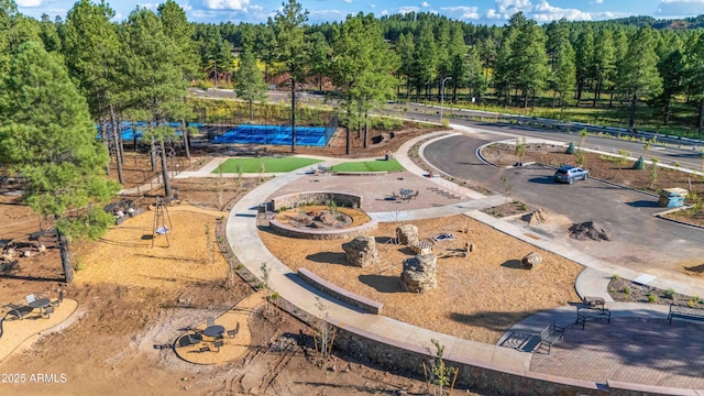 3215 W Lyra Way, Flagstaff, AZ 86001 - bird's eye view of a heavily wooded area