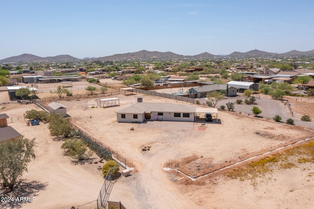 1505 E Cloud Rd, Phoenix, AZ 85086 - drone / aerial view featuring a mountain view