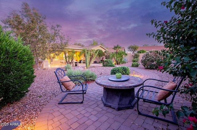 view of patio