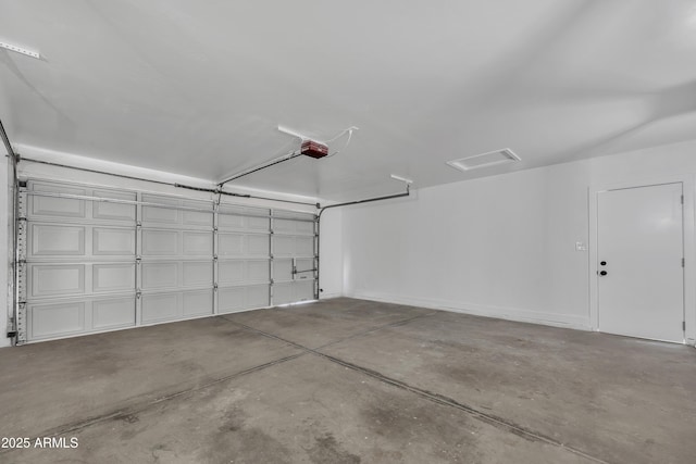 3926 E Coconino St, Phoenix, AZ 85044 - garage featuring a garage door opener