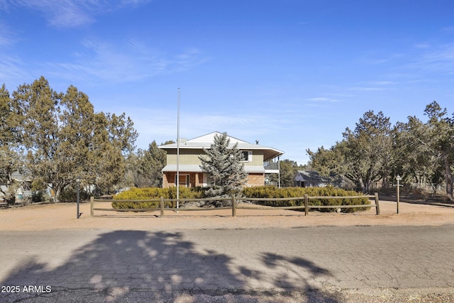 view of front property