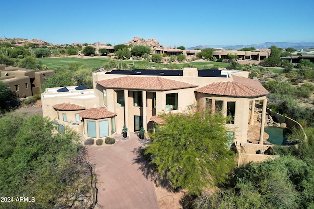 view of mediterranean / spanish-style home