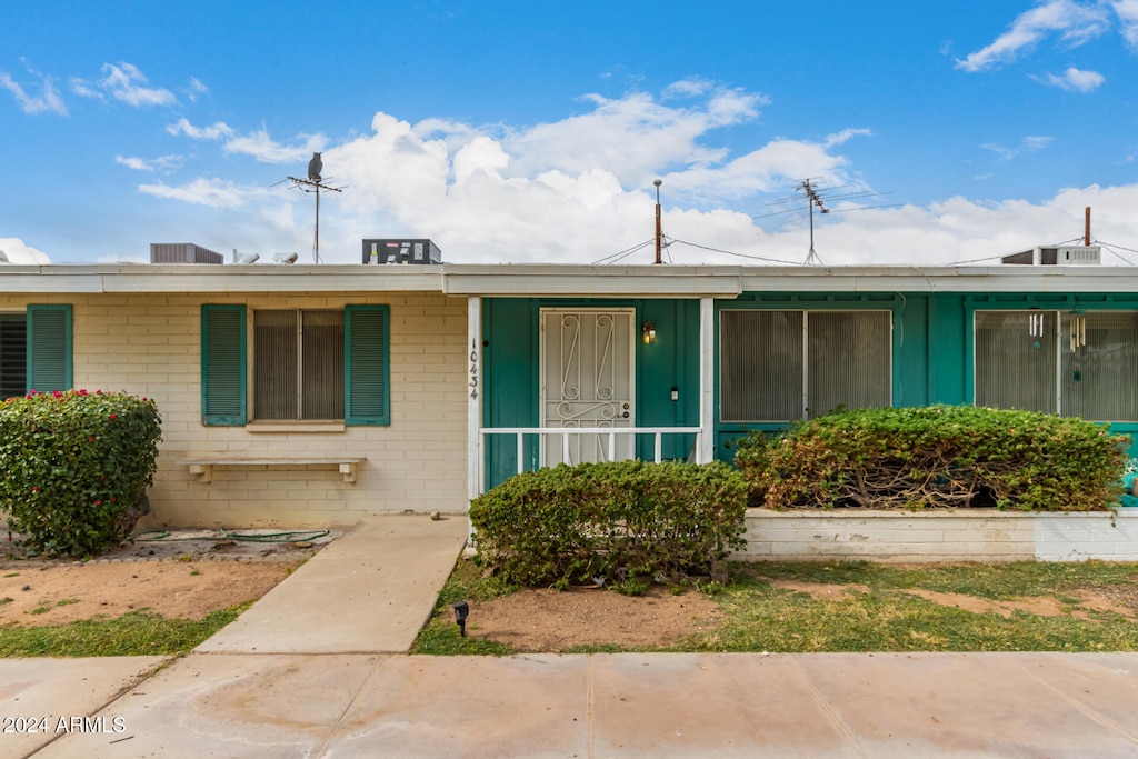 view of ranch-style house