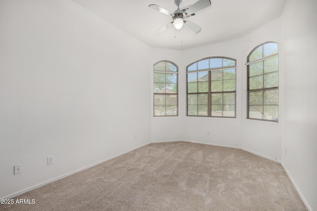 2425 W Red Range Way, Phoenix, AZ 85085 - empty room featuring light carpet and ceiling fan