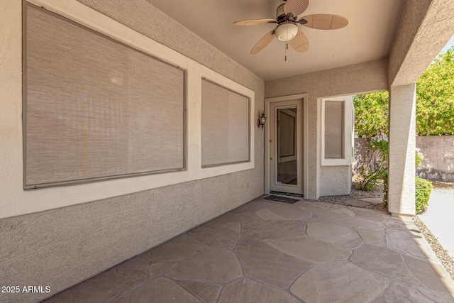 2425 W Red Range Way, Phoenix, AZ 85085 - view of patio featuring ceiling fan
