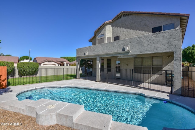 view of pool