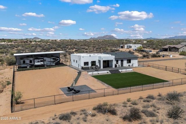 16533 E Dale Ln, Scottsdale, AZ 85262 - view of front of home with a mountain view and a view of rural / pastoral area
