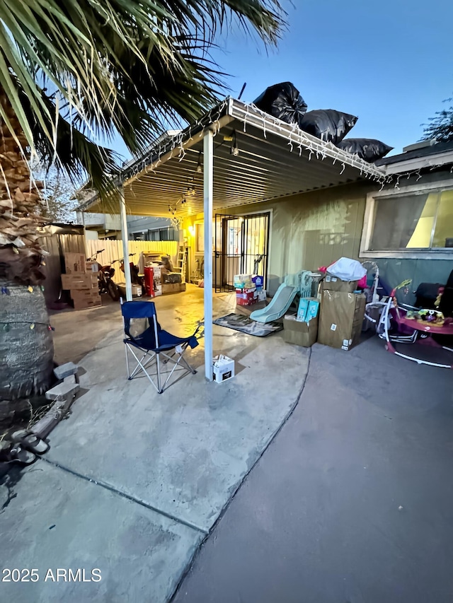 view of patio / terrace