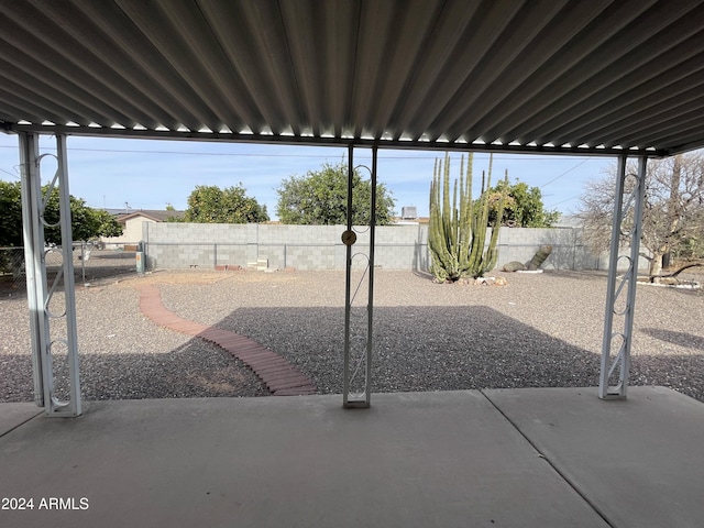 view of patio