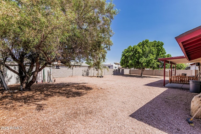 421 S 113th Way, Mesa, AZ 85208 - fenced backyard featuring a patio area