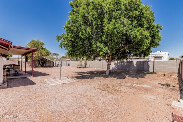 421 S 113th Way, Mesa, AZ 85208 - fenced backyard featuring a patio area