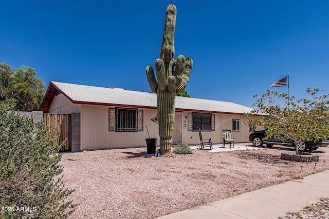 421 S 113th Way, Mesa, AZ 85208 - view of front of house featuring a patio area