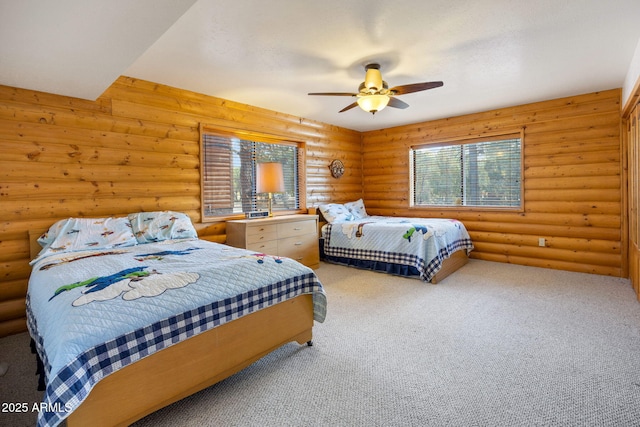 2288 Richenbacher Cir, Overgaard, AZ 85933 - carpeted bedroom featuring a ceiling fan