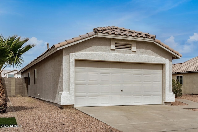 exterior space with driveway