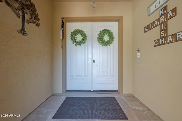 view of entrance to property