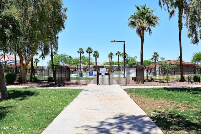 29932 N Paloverde Dr, Florence, AZ 85132 - view of property's community featuring a gate
