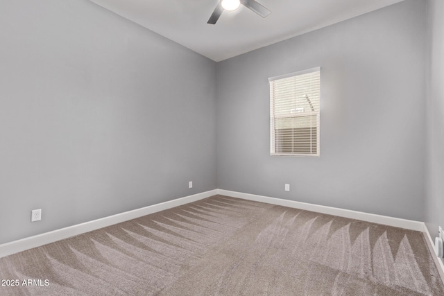 3031 S Valerie Dr, Chandler, AZ 85286 - carpeted empty room with ceiling fan and baseboards