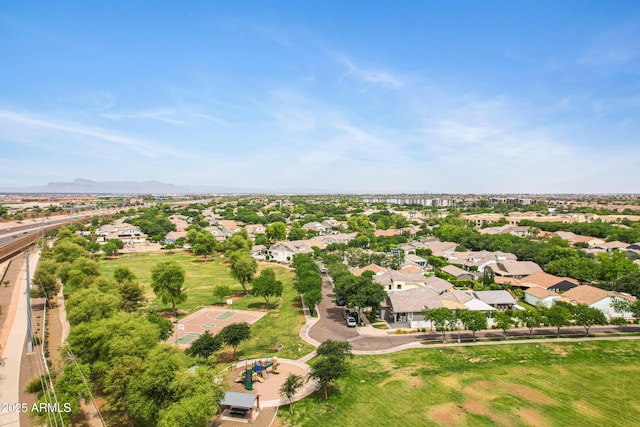 1316 S Minneola Ln, Gilbert, AZ 85296 - aerial view of property and surrounding area with nearby suburban area