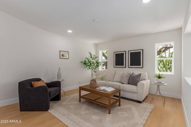 4532 E Sandra Ter, Phoenix, AZ 85032 - living area with light wood-style flooring and recessed lighting