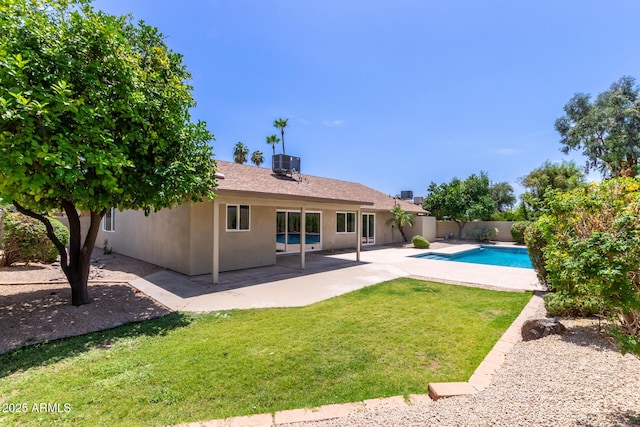 4532 E Sandra Ter, Phoenix, AZ 85032 - back of house featuring a patio area, stucco siding, and a fenced backyard