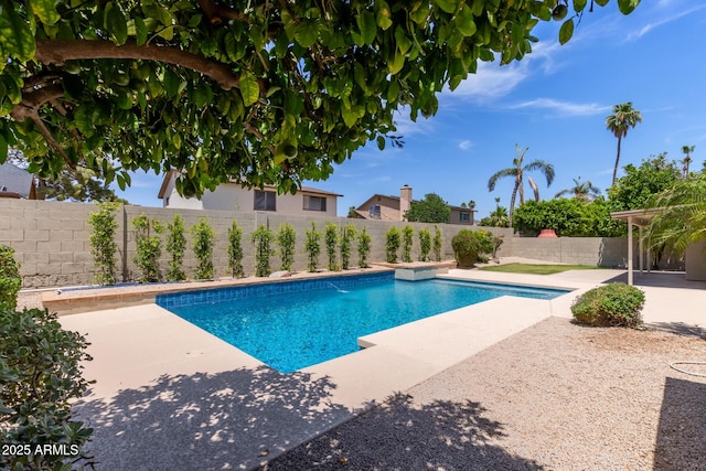 4532 E Sandra Ter, Phoenix, AZ 85032 - view of swimming pool with a patio area and a fenced backyard