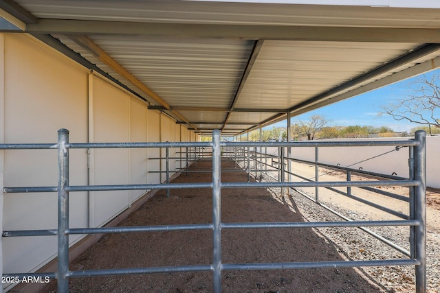 view of stable