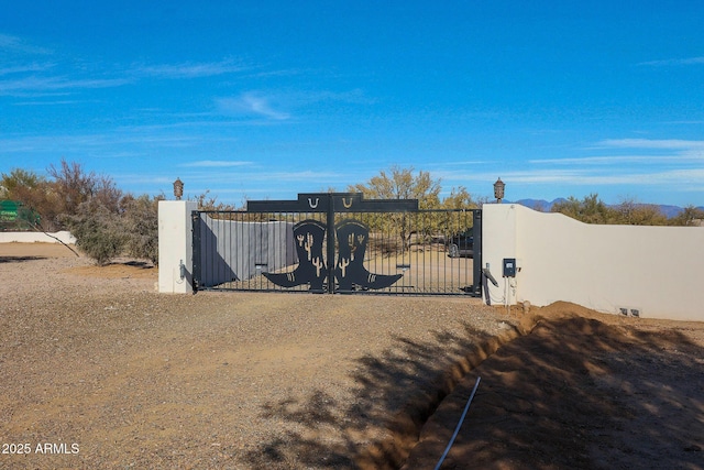 view of gate