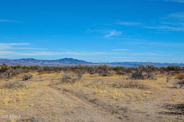 view of mountain feature