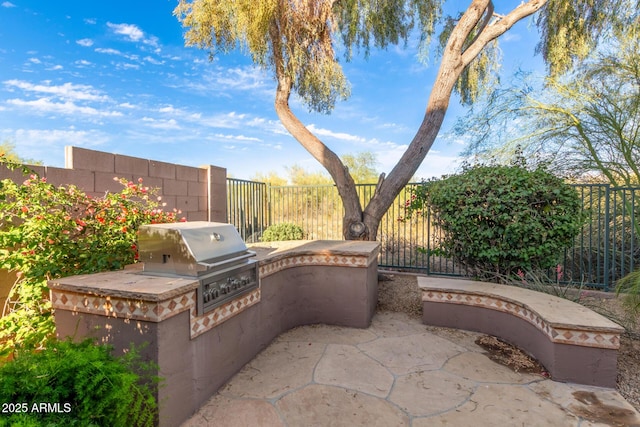 22063 N 77th St, Scottsdale, AZ 85255 - fenced backyard with a patio