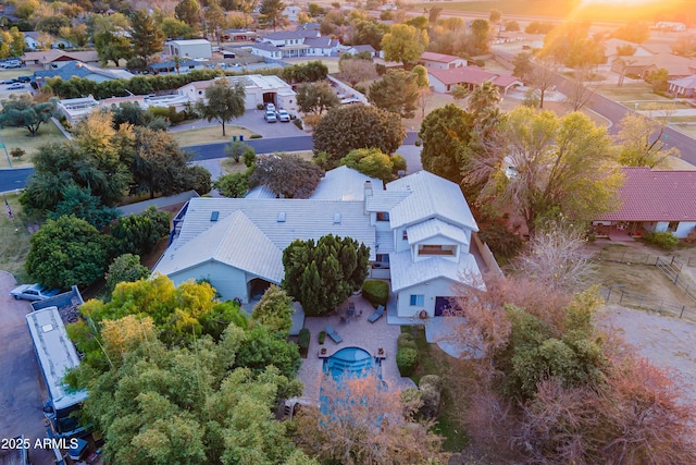 aerial view