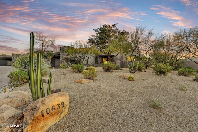 view of pueblo-style house