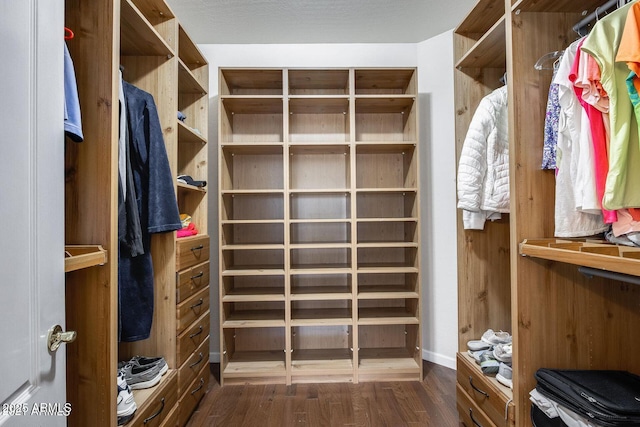 17562 W Agave Ct, Goodyear, AZ 85338 - spacious closet featuring dark wood-style floors